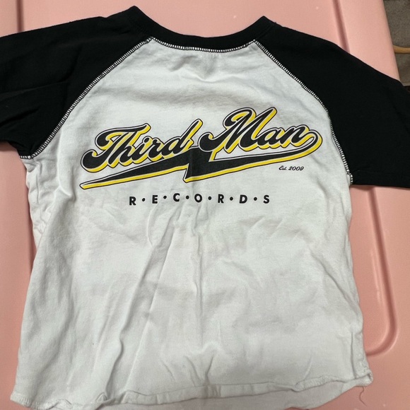 Third Man Records Baseball Tee size 2 - Picture 1 of 4
